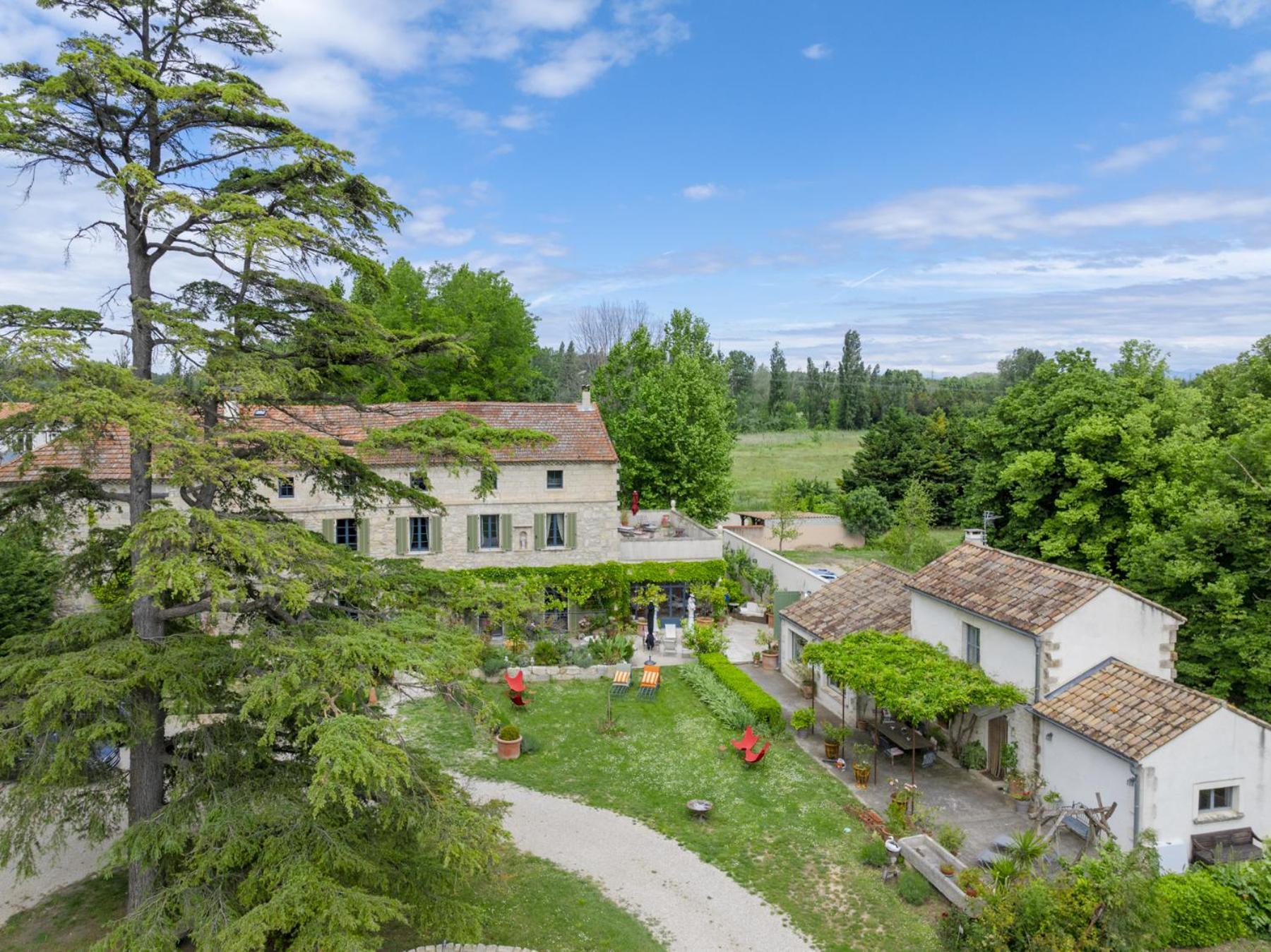 Bed and Breakfast Bastide De Bellegarde Avignone Esterno foto